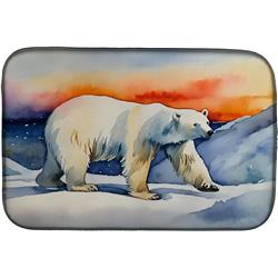 DAC2978DDM 0.2 x 21 x 14 in. Polar Bear Dish Drying Mat