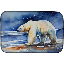DAC2979DDM 0.2 x 21 x 14 in. Polar Bear Dish Drying Mat