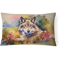 3 x 16 x 12 in. Unisex Wolves Wolf Throw Pillow
