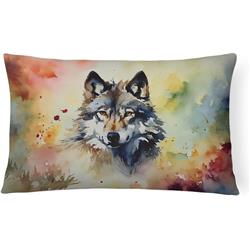 3 x 16 x 12 in. Unisex Wolves Wolf Throw Pillow
