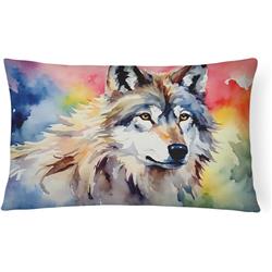 3 x 16 x 12 in. Unisex Wolves Wolf Throw Pillow