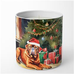 10 oz Dogue de Bordeaux Cozy Christmas Decorative Soy Candle