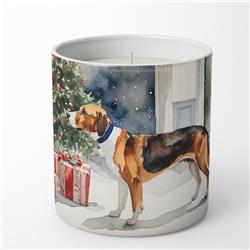 10 oz English Foxhound Cozy Christmas Decorative Soy Candle