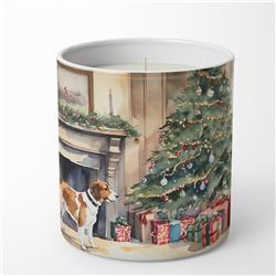 10 oz English Foxhound Cozy Christmas Decorative Soy Candle