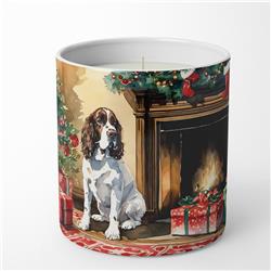 10 oz English Springer Spaniel Cozy Christmas Decorative Soy Candle