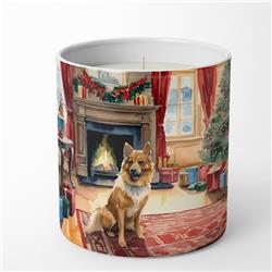 10 oz Finnish Spitz Cozy Christmas Decorative Soy Candle