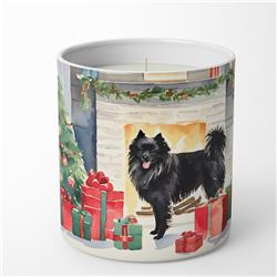 10 oz German Spitz Cozy Christmas Decorative Soy Candle