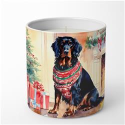 10 oz Gordon Setter Cozy Christmas Decorative Soy Candle
