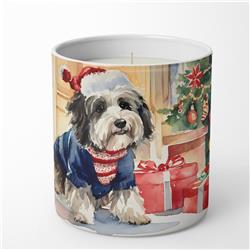 10 oz Havanese Cozy Christmas Decorative Soy Candle