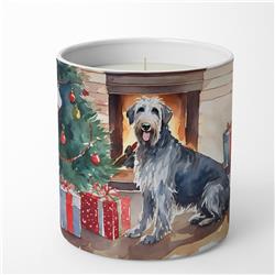 10 oz Irish Wolfhound Cozy Christmas Decorative Soy Candle