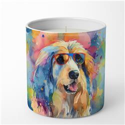 10 oz Afghan Hound Hippie Dawg Decorative Soy Candle