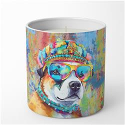 10 oz Akita Hippie Dawg Decorative Soy Candle