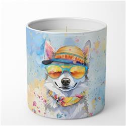 10 oz Alaskan Klee Kai Hippie Dawg Decorative Soy Candle