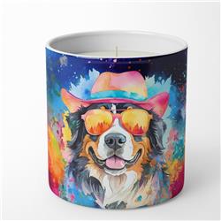 DAC2459CDL 10 oz Bernese Mountain Dog Hippie Dawg Decorative Soy Candle