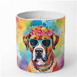 10 oz Boxer Hippie Dawg Decorative Soy Candle