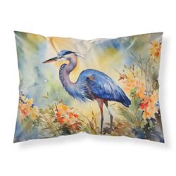 0.15 x 20.5 x 30 in. Unisex Blue Heron Standard Pillowcase
