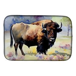 DAC2873DDM 21 x 14 x 0.2 in. Polyester American Bison Dish Drying Mat