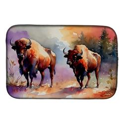 DAC2884DDM 21 x 14 x 0.2 in. Polyester Buffalo Dish Drying Mat