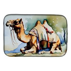 DAC2885DDM 21 x 14 x 0.2 in. Polyester Camel Dish Drying Mat