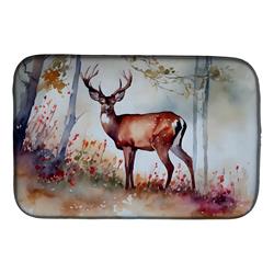 DAC2900DDM 21 x 14 x 0.2 in. Polyester Deer Dish Drying Mat