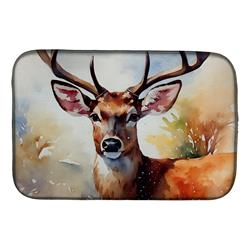 DAC2902DDM 21 x 14 x 0.2 in. Polyester Deer Dish Drying Mat