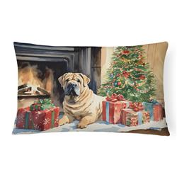 3 x 16 x 12 in. Shar Pei Cozy Christmas Throw Pillow