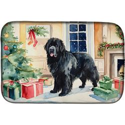 0.2 x 21 x 14 in.  foundland Cozy Christmas Dish Drying Mat