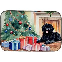 0.2 x 21 x 14 in. Puli Cozy Christmas Dish Drying Mat