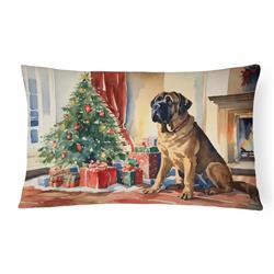 3 x 16 x 12 in. Mastiff Cozy Christmas Throw Pillow