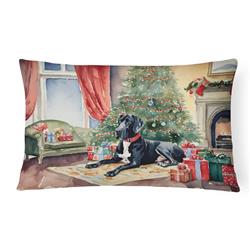 3 x 16 x 12 in. Great Dane Cozy Christmas Throw Pillow