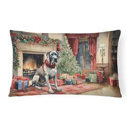 3 x 16 x 12 in. Great Dane Cozy Christmas Throw Pillow