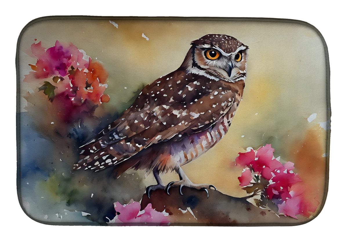 DAC3196DDM 21 x 14 in.  Burrowing Owl Dish Drying Mat