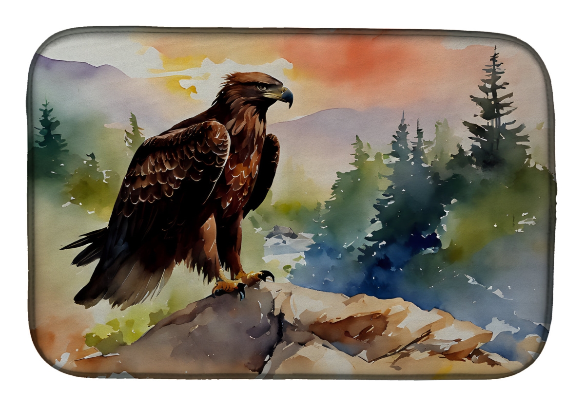 21 x 14 in. Unisex Eagle Dish Drying Mat