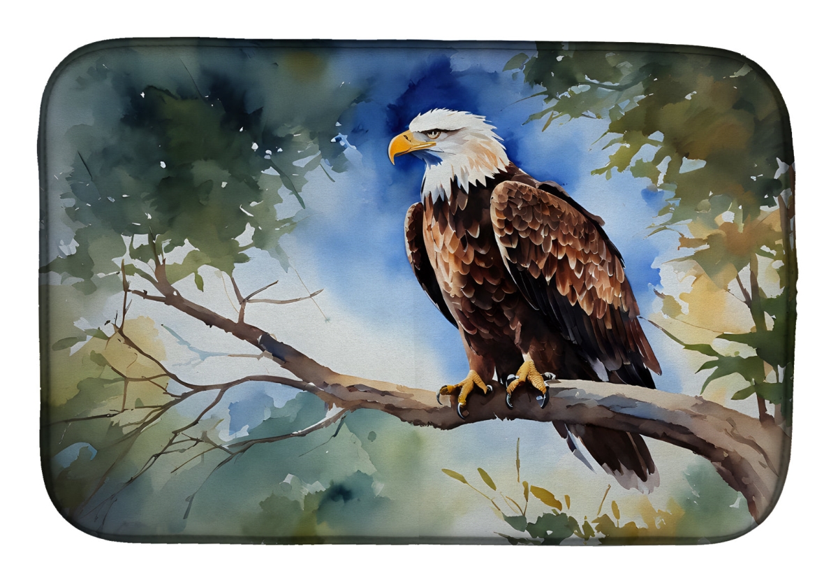 21 x 14 in. Unisex Eagle Dish Drying Mat