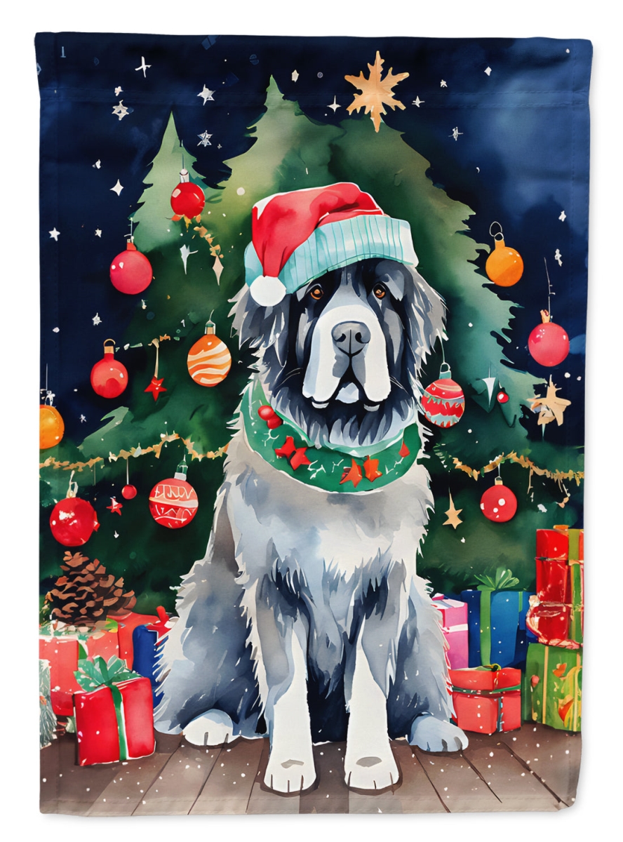 DAC3530CHF 40 x 28 in. foundland Christmas Polyester House Flag