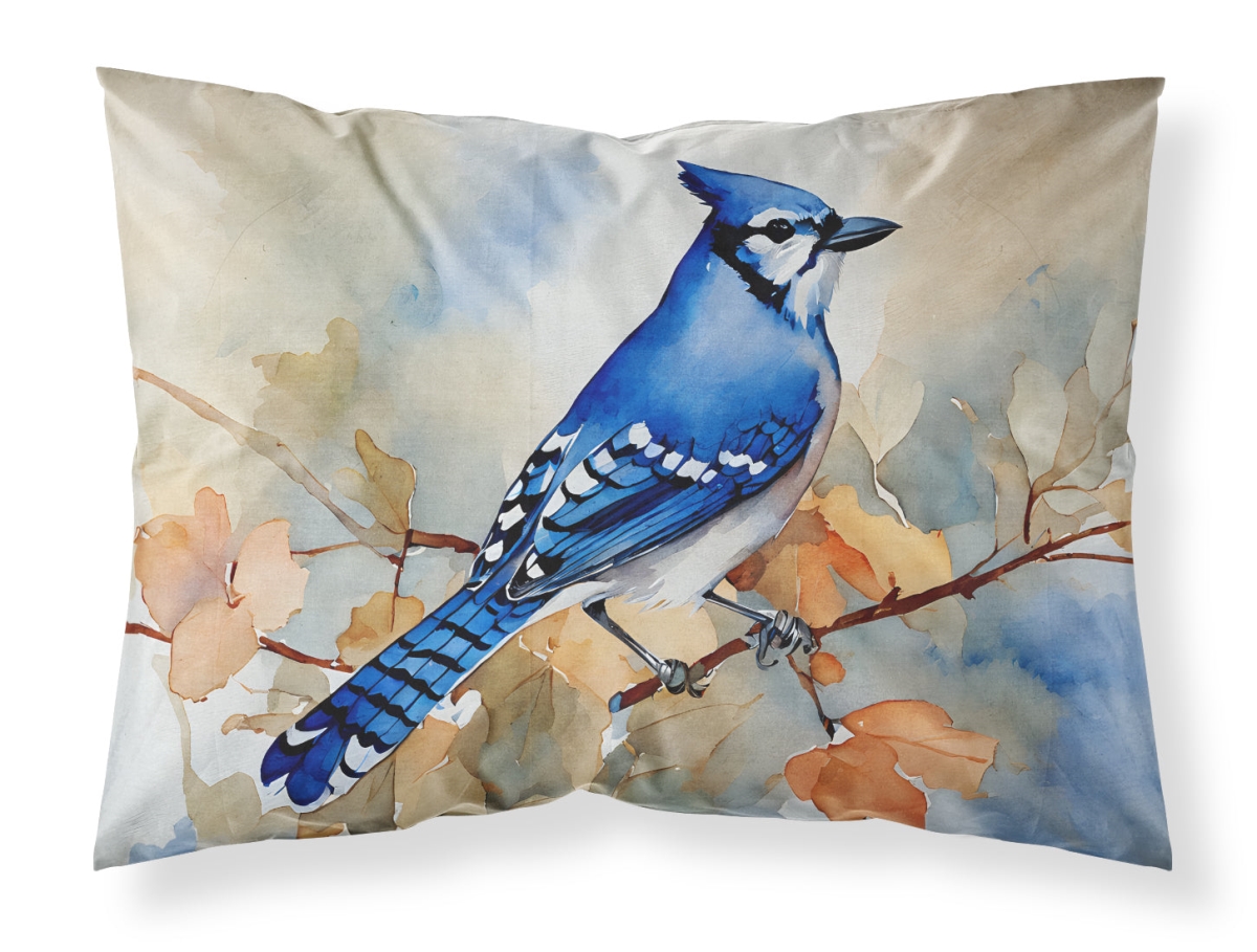 20.5 x 30 in. Unisex Blue Jay Standard Pillowcase