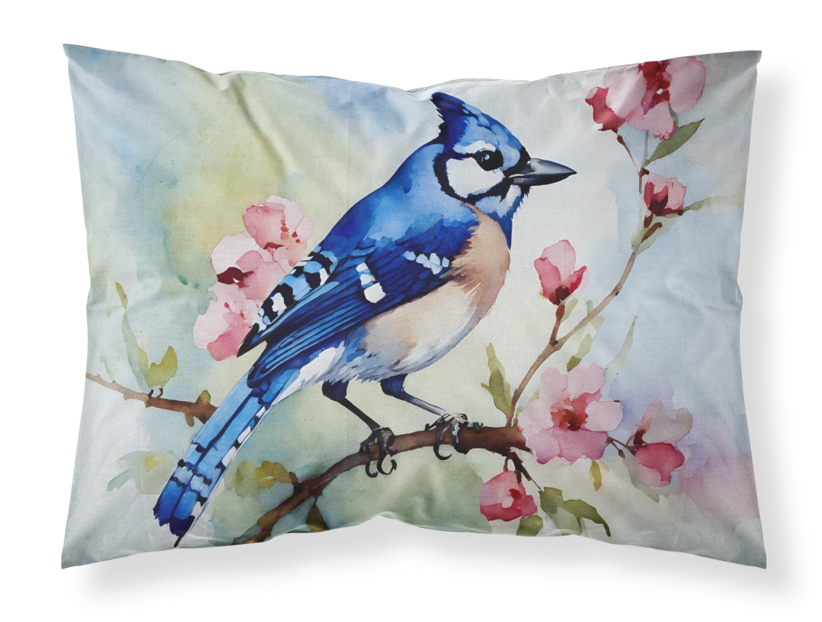 20.5 x 30 in. Unisex Blue Jay Standard Pillowcase