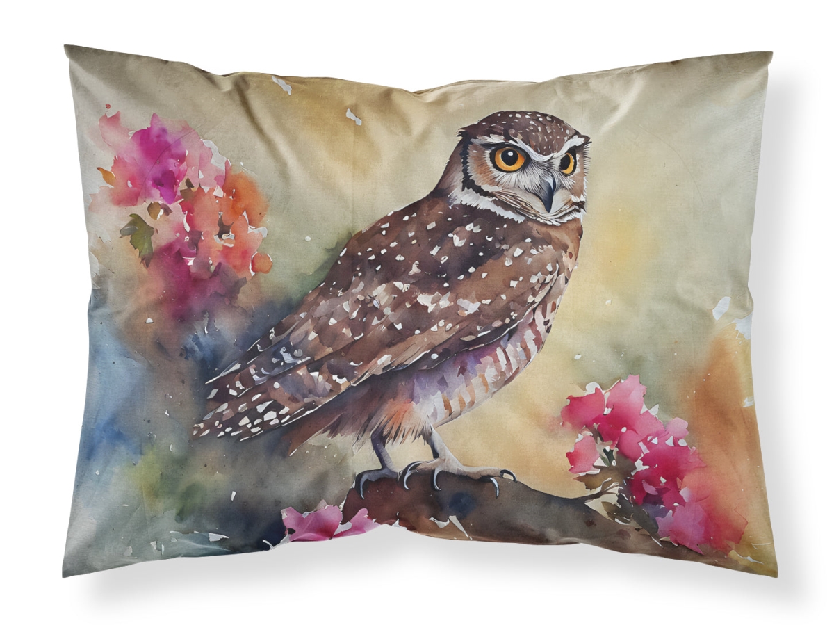 20.5 x 30 in. Unisex Burrowing Owl Standard Pillowcase