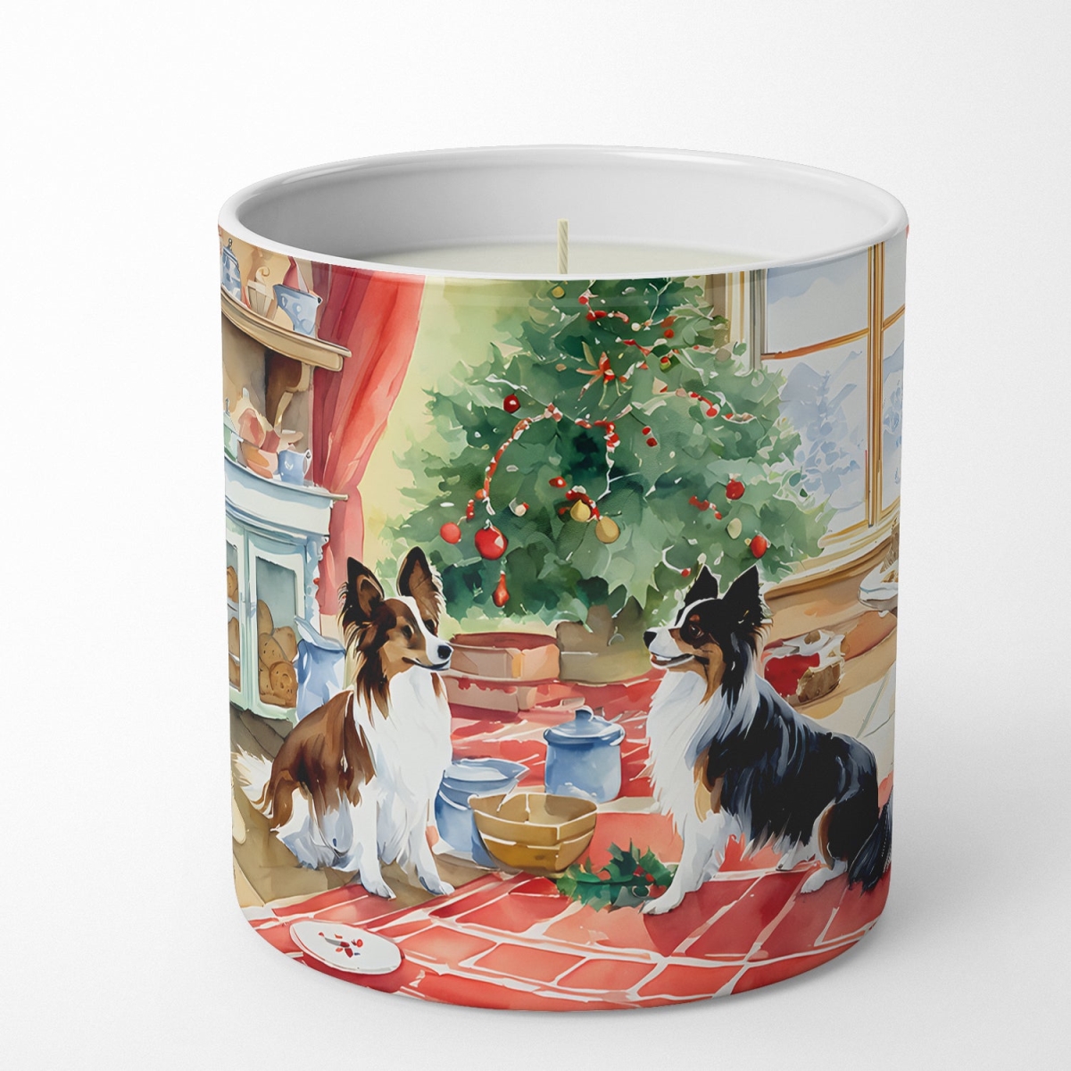 10 oz Papillon Christmas Cookies Decorative 100 Percent Soy Candle