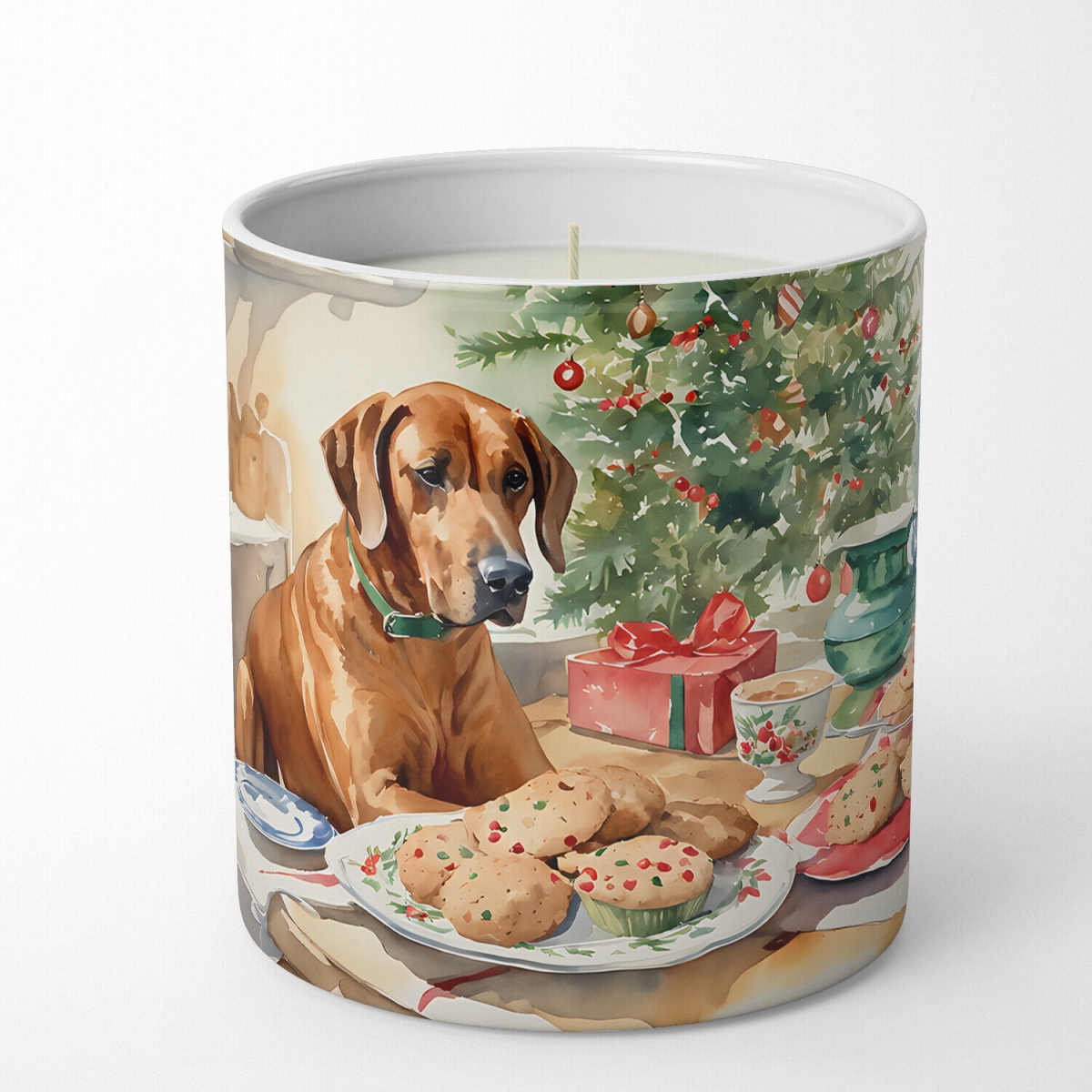 DAC3875CDL 10 oz Rhodesian Ridgeback Christmas Cookies Decorative 100 Percent Soy Candle