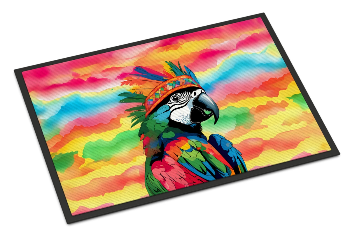 DAC4018JMAT 24 x 36 in.  Hippie Animal Parrot Doormat