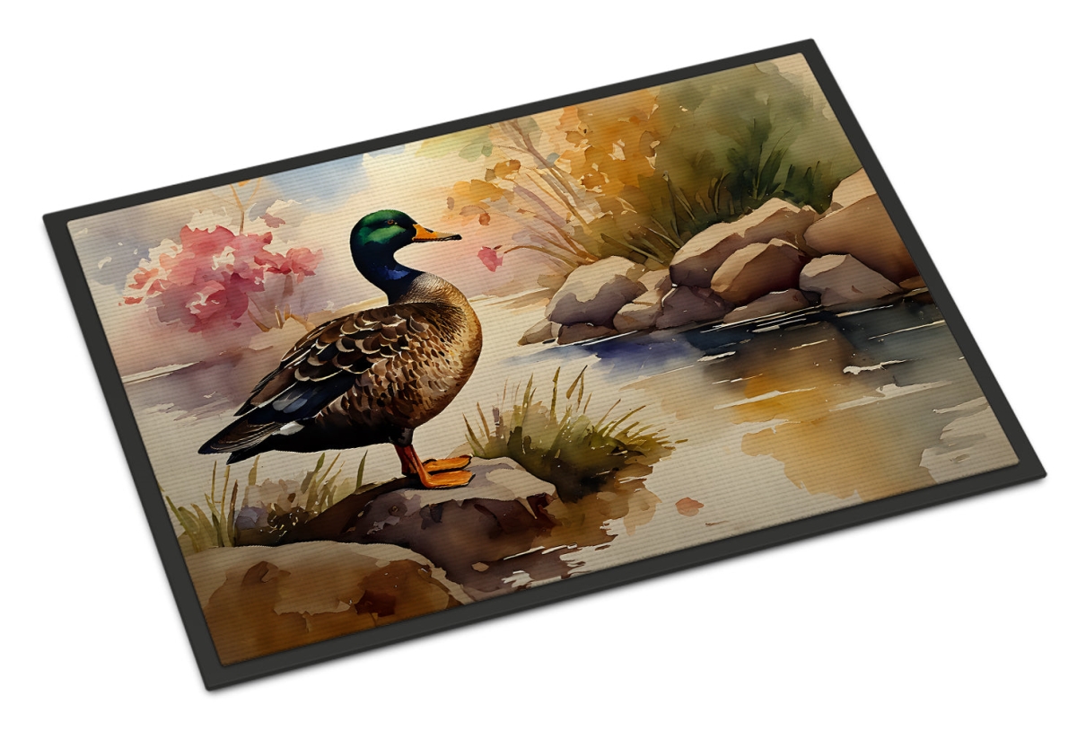 18 x 27 in. Unisex American Black Duck Doormat