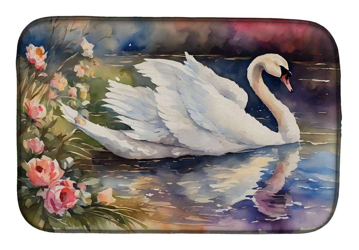DAC3274DDM 21 x 14 in.  Swan Dish Drying Mat