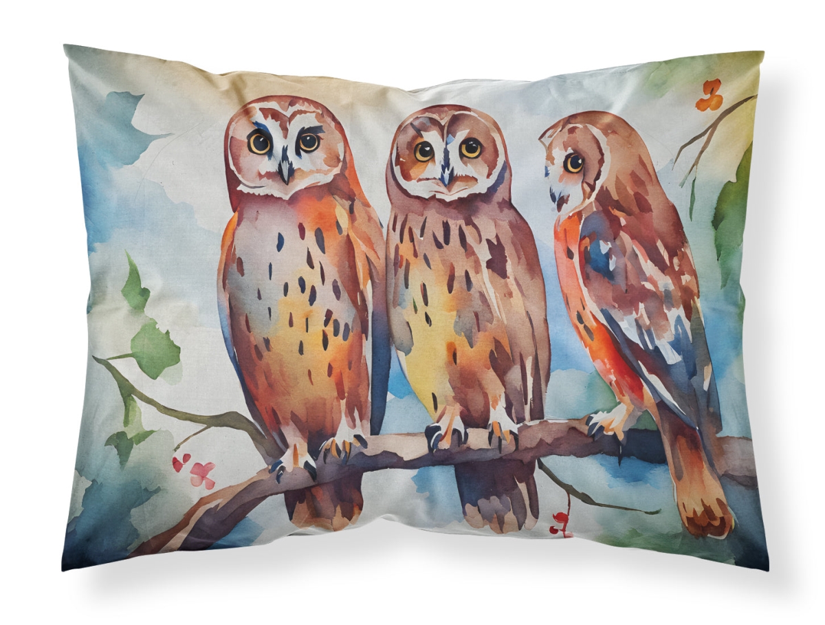 20.5 x 30 in. Unisex Owls Standard Pillowcase