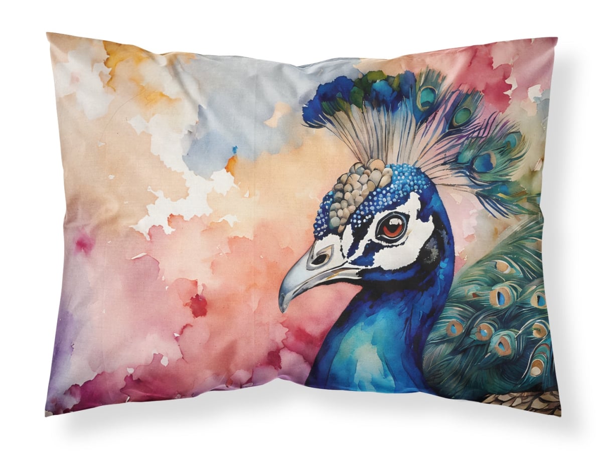 20.5 x 30 in. Unisex Peacock Standard Pillowcase