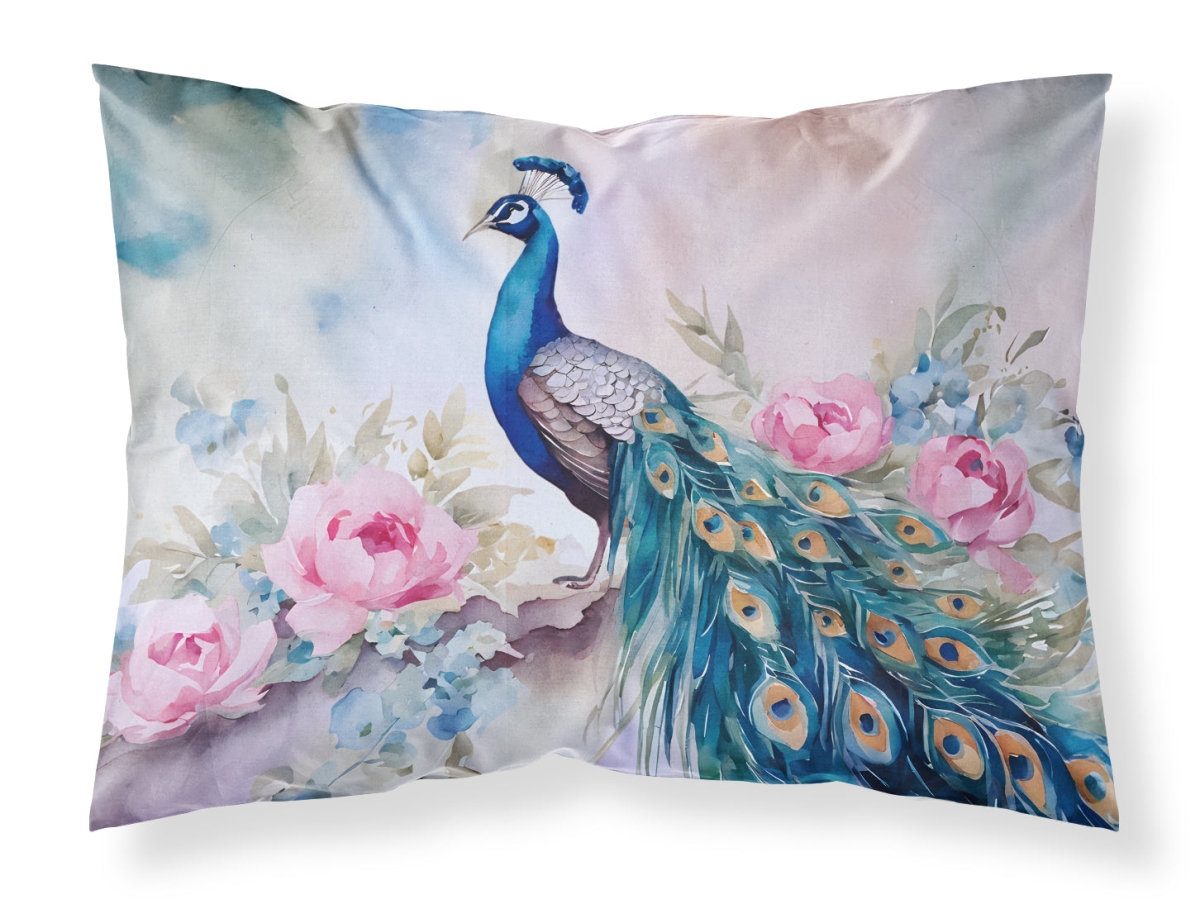 20.5 x 30 in. Unisex Peacock Standard Pillowcase