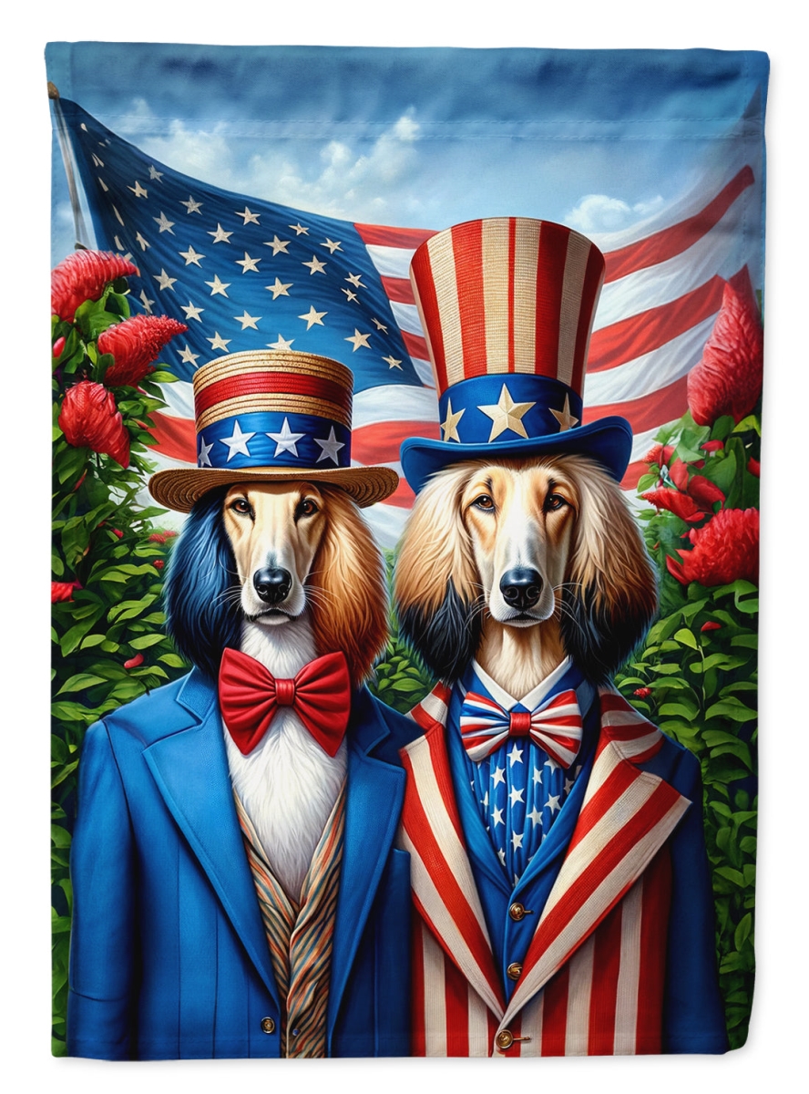 40 x 28 in. Unisex All American Afghan Hound Polyester House Flag