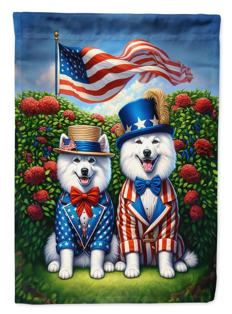 DAC4178CHF 40 x 28 in. All American American Eskimo Polyester House Flag