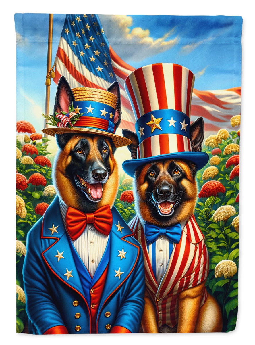 40 x 28 in. Unisex All American Belgian Malinois Polyester House Flag