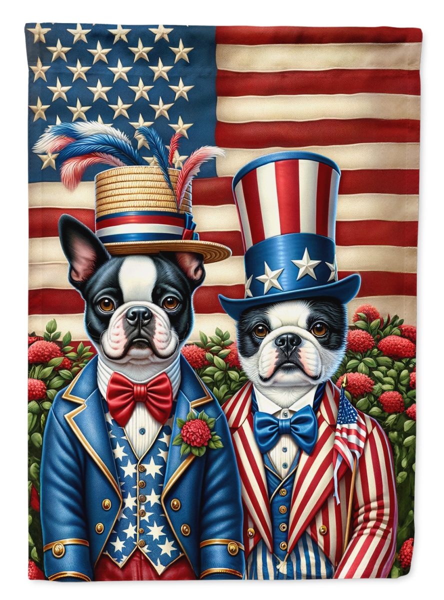 40 x 28 in. Unisex All American Boston Terrier Polyester House Flag